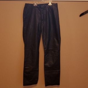Great condition 100% Leather Women's Pants